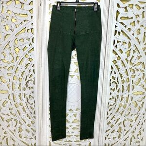 Prairie Underground Dark Olive Skinny Pants